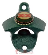 Green Iron Bottle Popper