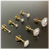 Radiant Spark Stud Earrings