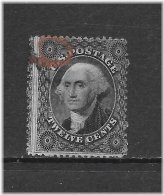 Black Issue 1857 Scott 36 Stamp