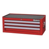 Crimson Interlock Chest: 3 Drawers, 26-5/16"W x 16-15/16