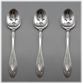 Elegant Heiress Slotted Spoons - Set of Three