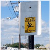Prank Pedestrian Crossing Sign