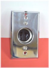 Retro Chrome Flush Mount Outlet