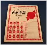 Coca Cola Punch Card Game