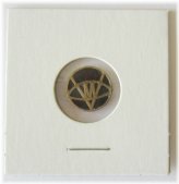 Golden Focus Medallion for View-Master Model D Viewer