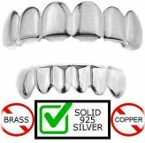 Silver Custom Grillz Set