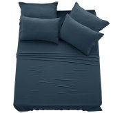 ComfortLux Microfiber Bedding Set with Deep Pockets - 6 Piece 1800 Thread Count