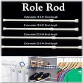 FlexiFit Curtain Rod Set