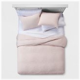 Blush Micro Texture King Duvet Set