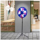 Spinning Prize Wheel Display Stand