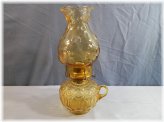 Amber Starlight Oil Lamp