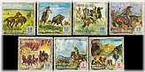 Equatorial Guinea Wild West Stamp Set