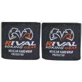 Black Mexican Style Handwraps - 200 Inches by Rival Boxing