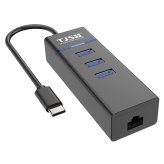 ConnectPro USB-C Hub with Gigabit Ethernet and USB 3.0 Ports