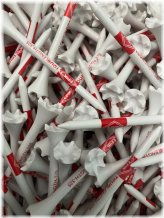 Eco-Friendly Golf Tees - Pack of 50 with Bonus 1.5" Tees and Free Shipping