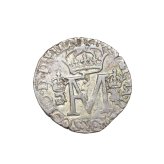 Scottish Silver 1559 Francis & Mary 12 Penny Groat Coin