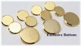 Golden Grain Button Set