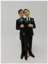 Lovebirds Wedding Cake Topper