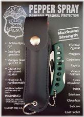 Magnum Defense Spray with Keychain Holster and Pocket Knife