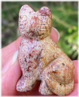 Calm Feline Spirit Figurine