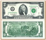 American Heritage Two Dollar Bill, 2013 Edition