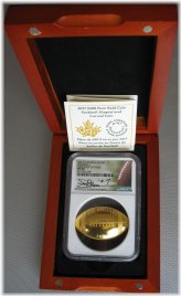Canadian Football Gold Coin