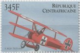 Fokker Dr I Triplane Stamp from 2000