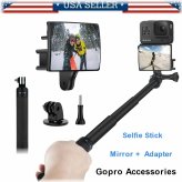 CapturePro Extendable Selfie Stick with Mirror for GoPro