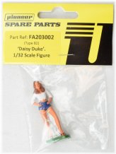 Daisy Duke Slot Car Figure