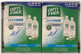 Puremoist Twin Pack Lens Solution