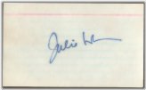 Julie London Signed Cut
