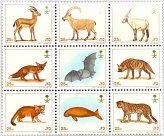 Wildlife of Saudi Arabia Stamp Collection