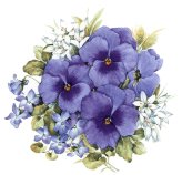 Pansy Petal Impressions Waterslide Decals