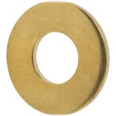 Brass Flat Washers - Commercial Standard Grade 360, Pack of 100