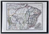 Empire of Brazil Cartographic Map - 1835 Edition