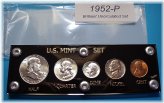 1952 Lustrous Choice Brilliant Uncirculated US Coin Set