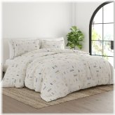 Geo Dash Duvet Set by Kaycie Gray