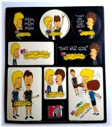 MTV Cartoon Classic Sticker Set - Beavis and ButtHead 1993