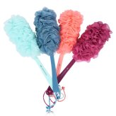 Long Reach Bath Brush and Loofah Set