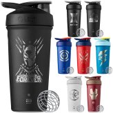 Marvel Mixer: Insulated Stainless Steel Shaker with Loop Top