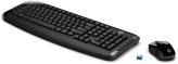 HP Black Wireless Keyboard and Mouse Set