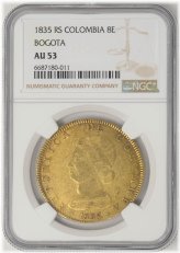 Colombian Escudos Gold Coin