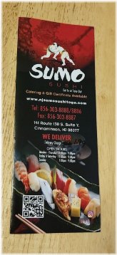 Sumo Sushi Restaurant Menu