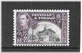 Trinidad & Tobago Colonial Era Stamp - King George VI Issue
