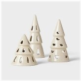 Ceramic Tree Tea Light Holder Set