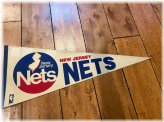 Retro Nets NBA Pennant