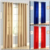 Translucent View Double-Sided Curtain Set