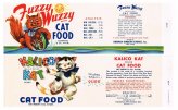 Retro Cat Food Labels