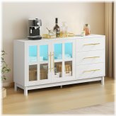 Modern LED Storage Console