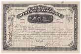 Crescent Mining Company Stock Certificate